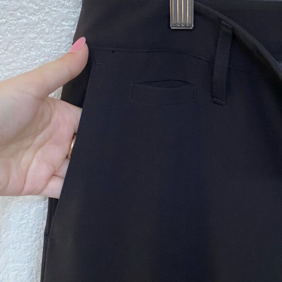 NWT Mixit Stretch Black Wide Leg Slacks, Size 10 - Picture 5 of 6